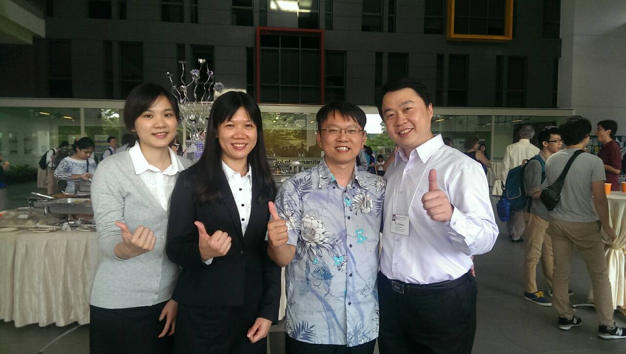 2016 WEAI, Singapore-林宜蓁, 陳麗如, 許義忠主任, 劉祐銓